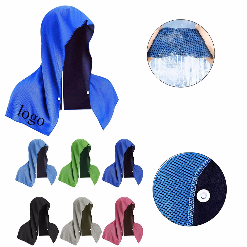 Multi-Use Cooling Neck Gaiter With Hooded Design
