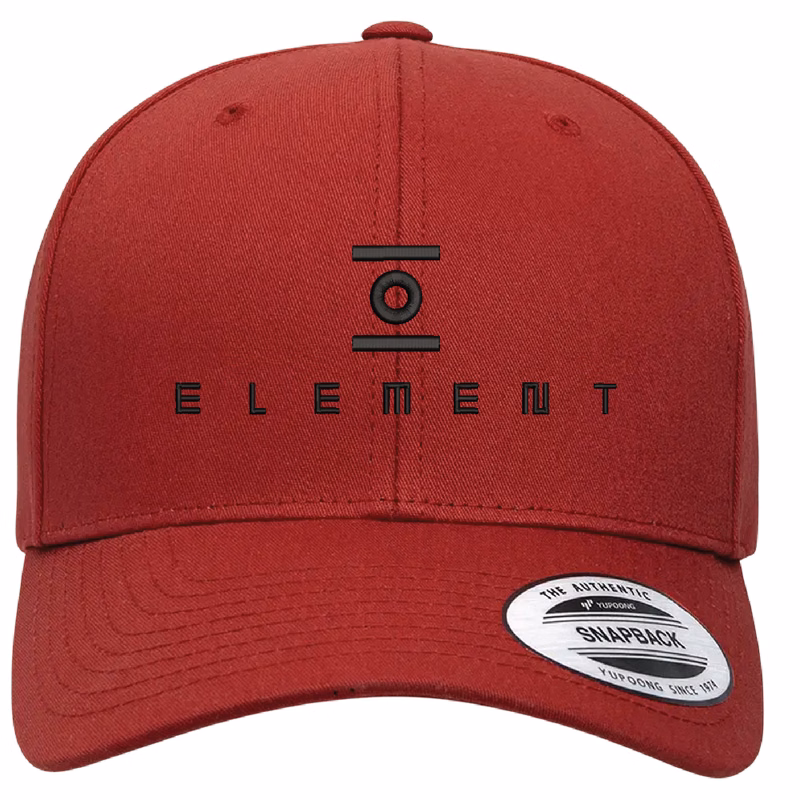 YP Classics 6389 YP Classics – CVC Snapback Hat with Leatherette Patches or Embroidery