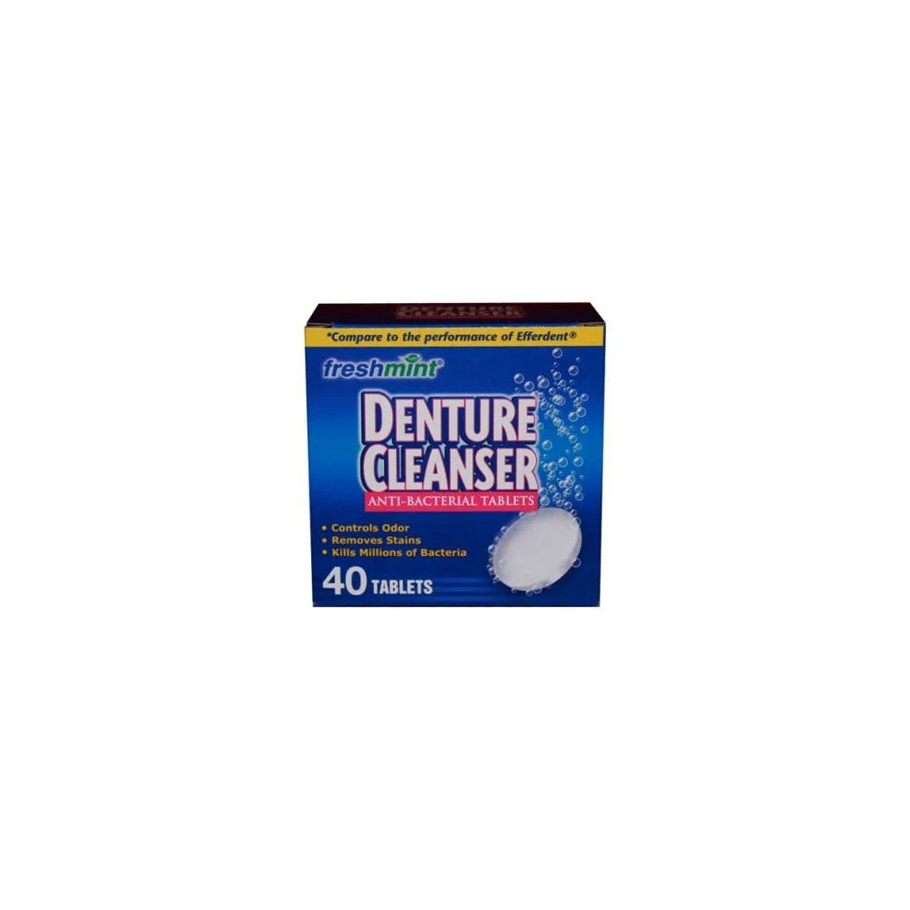 Denture Cleanser Tablets - 40 Count 1