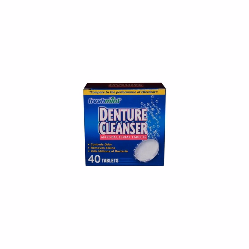 Denture Cleanser Tablets - 40 Count
