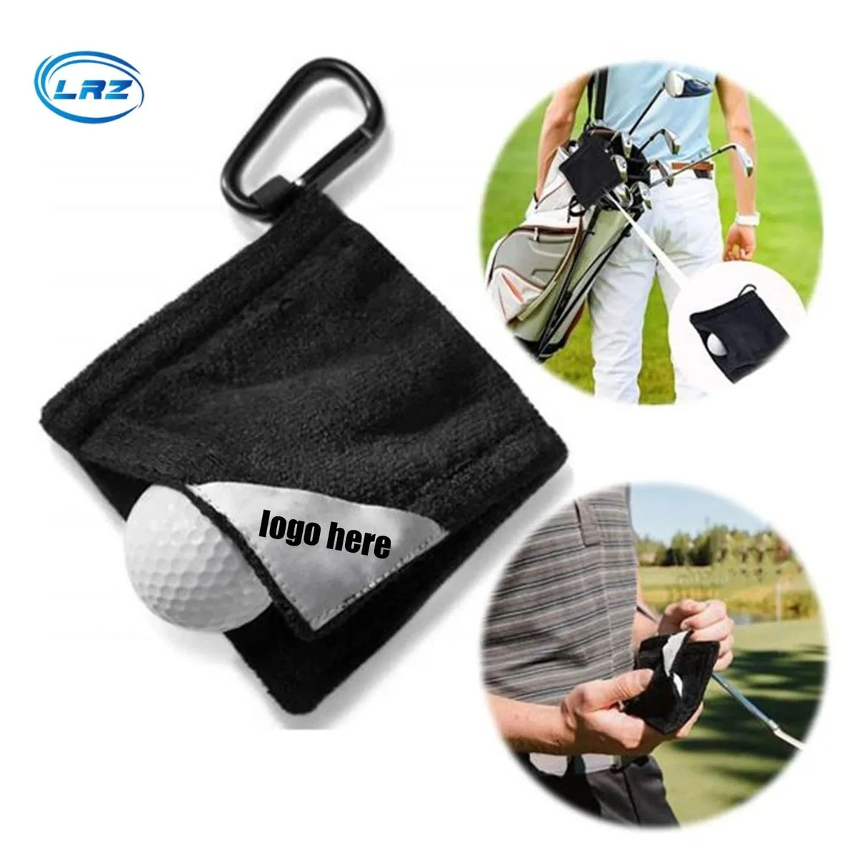 4 Inches Golf Ball Towel 1