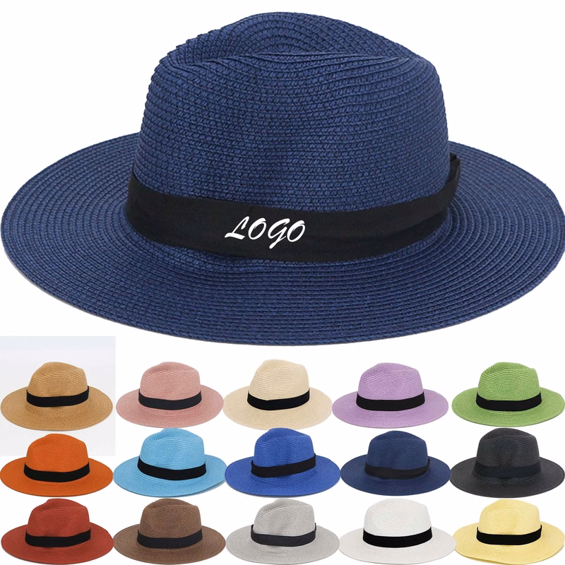 Panama Beach Sun Wide Brim Straw Hat