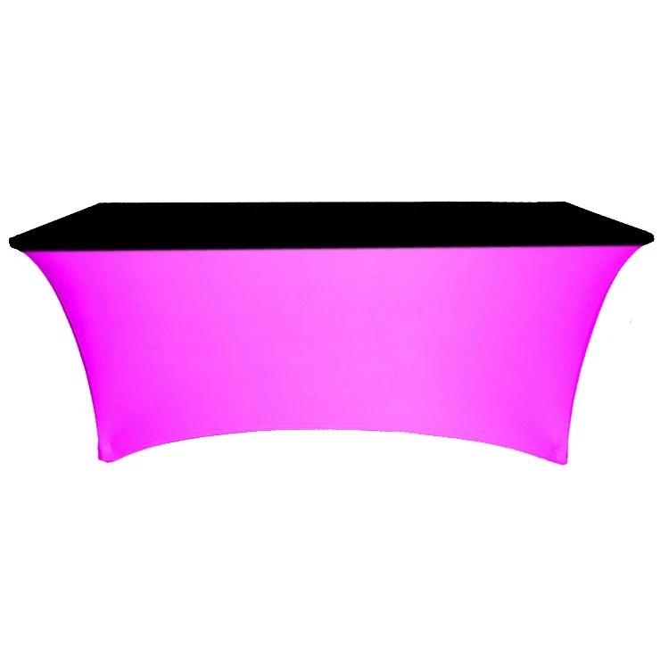 Non-Printed 8' Spandex Stretch Table Topper 1
