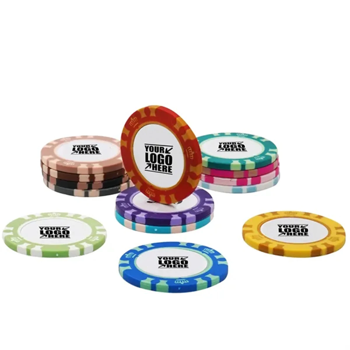 Clay Composite Poker Chips 1