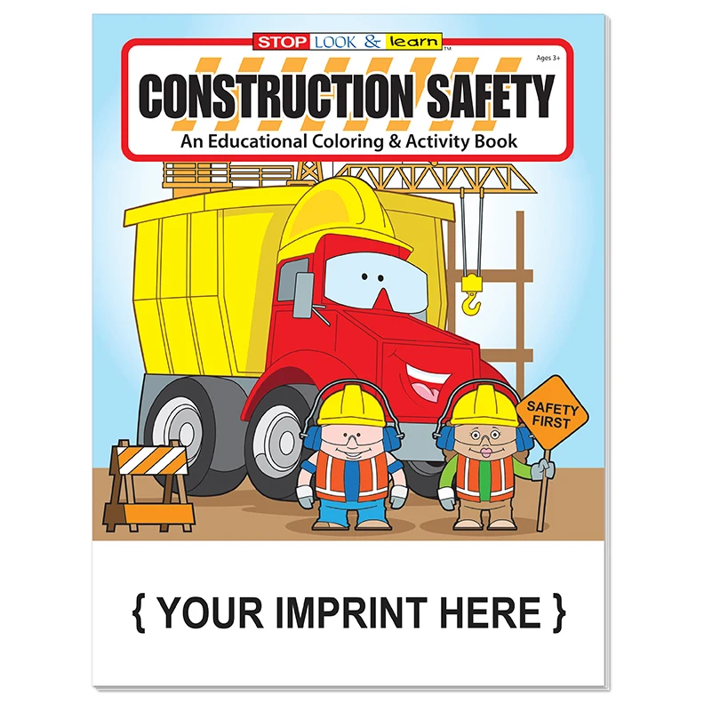 COLORING BOOK - Construction Safety Coloring Book 1