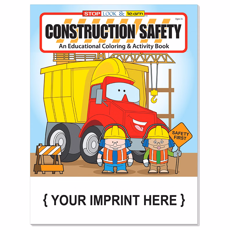 COLORING BOOK - Construction Safety Coloring Book