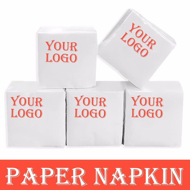 Shrink-wrapped business napkins