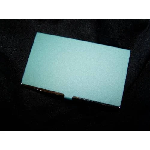 *CLOSEOUT* Impella Light Green Business Card Case 1