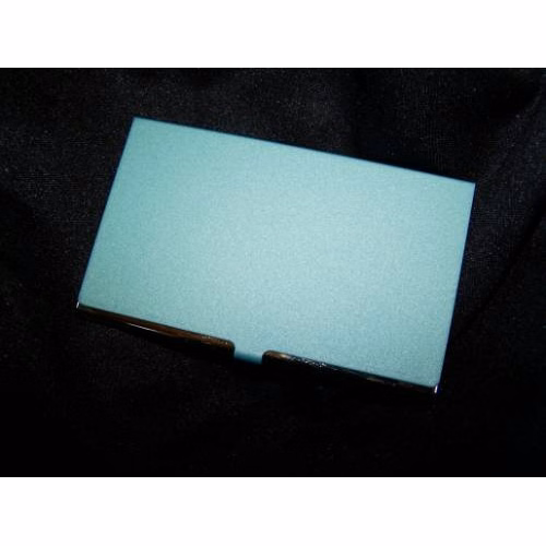 *CLOSEOUT* Impella Light Green Business Card Case