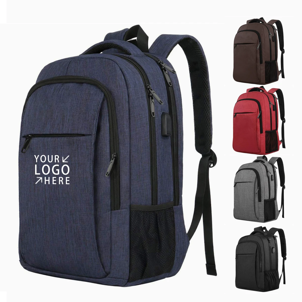 Multifunctional Rechargeable Laptop Backpack 1