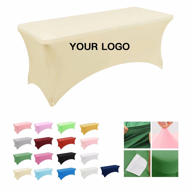 Fitted Polyester Tablecloth for Trade Shows
