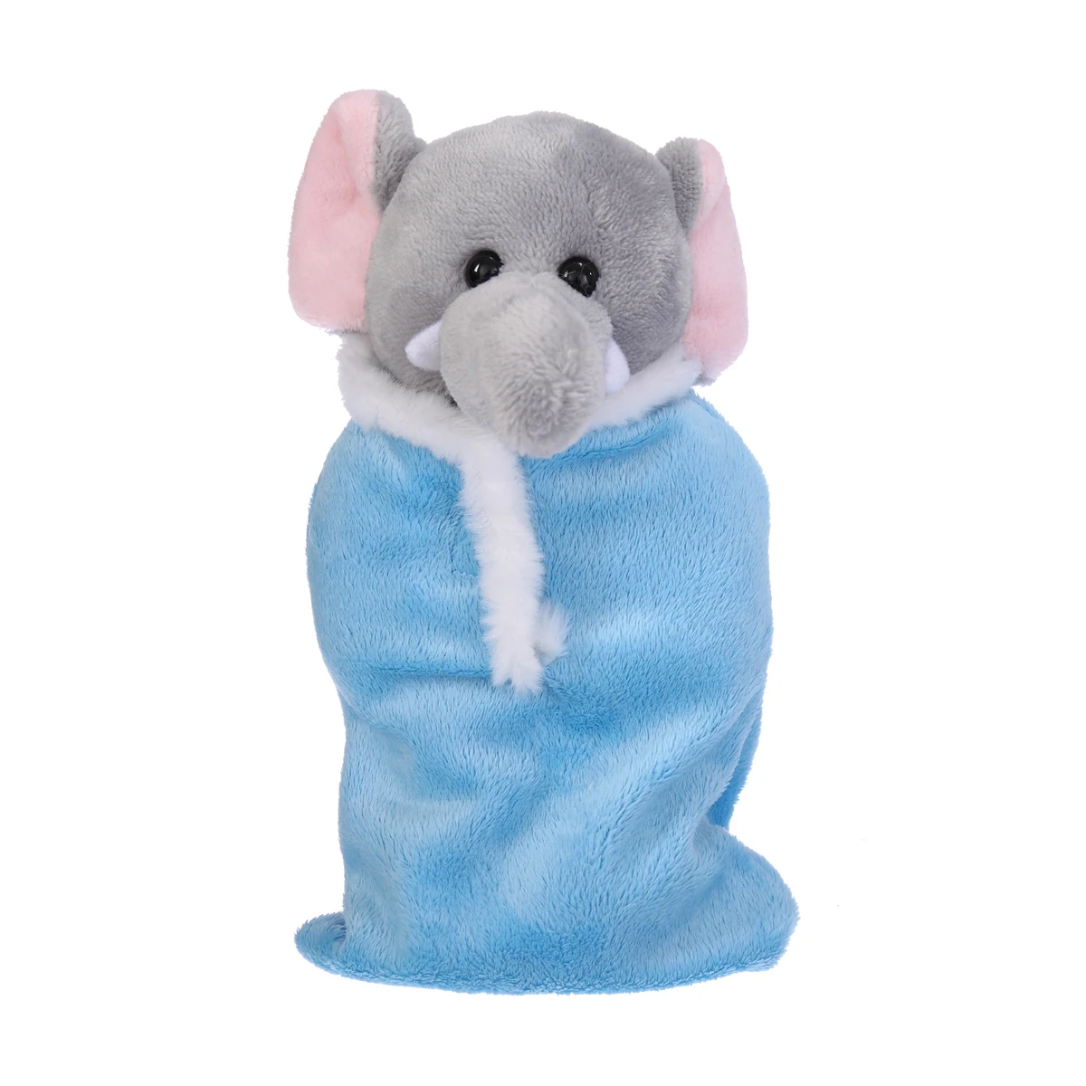 Soft Plush Elephant in Baby Sleep Bag Stuffed Animal 1