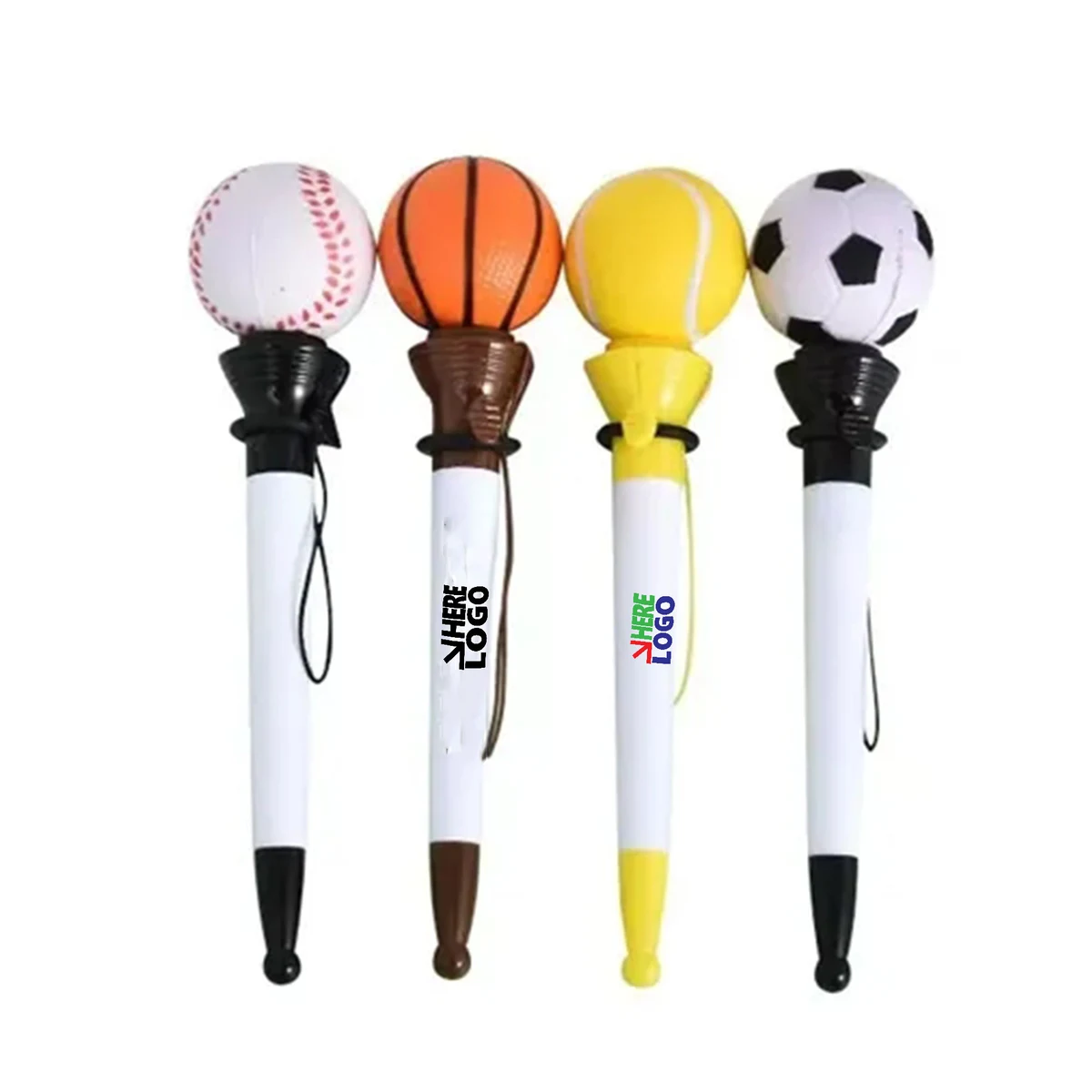 MOQ 20 Ballpoint Pen Sports Ball Stress Relief Creative 1