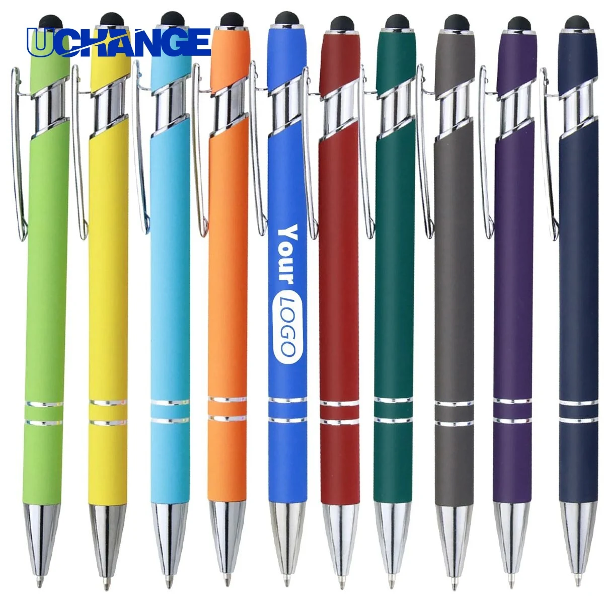 Rubberized Soft Touch Ballpoint Pen 1