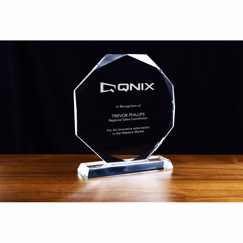 Crystal Octet Award (7"x7")