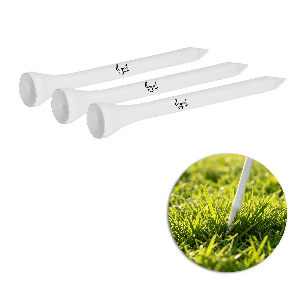 Custom Imprint Golf Tees 1