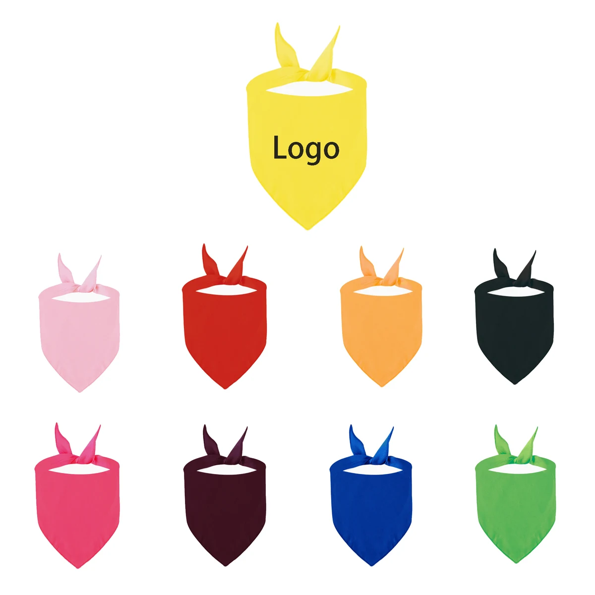 Pet Triangle Scarves MOQ 200 1