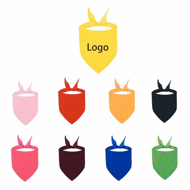 Pet Triangle Scarves MOQ 200
