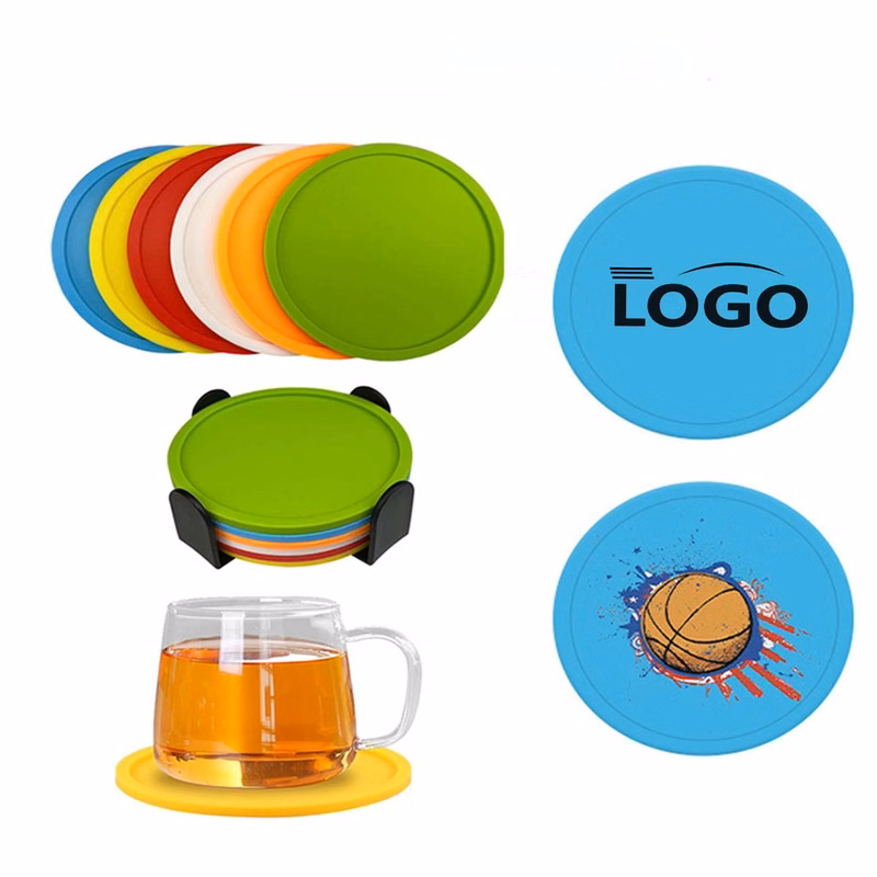 10cm High-Temperature Resistant Silicone Coaster