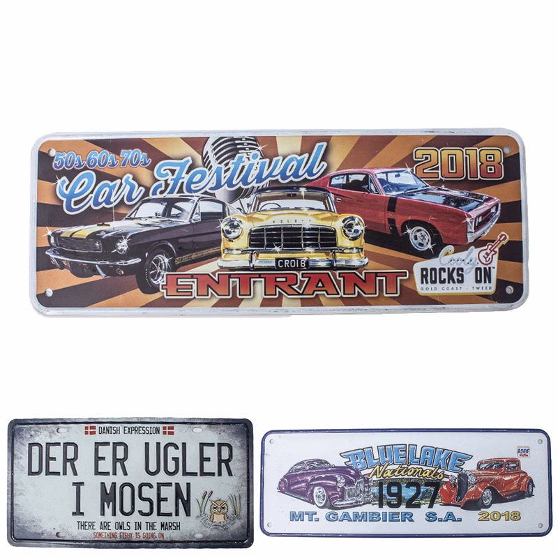 Aluminum Custom Aluminum License Plates