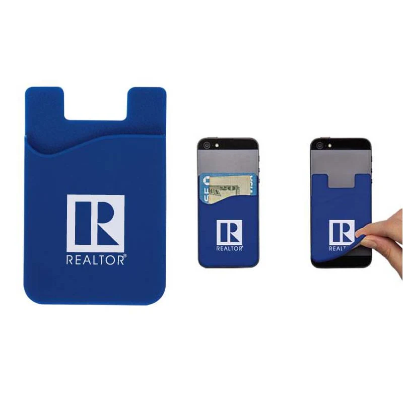 Silicone Phone Wallet with Single Pocket Holder 1