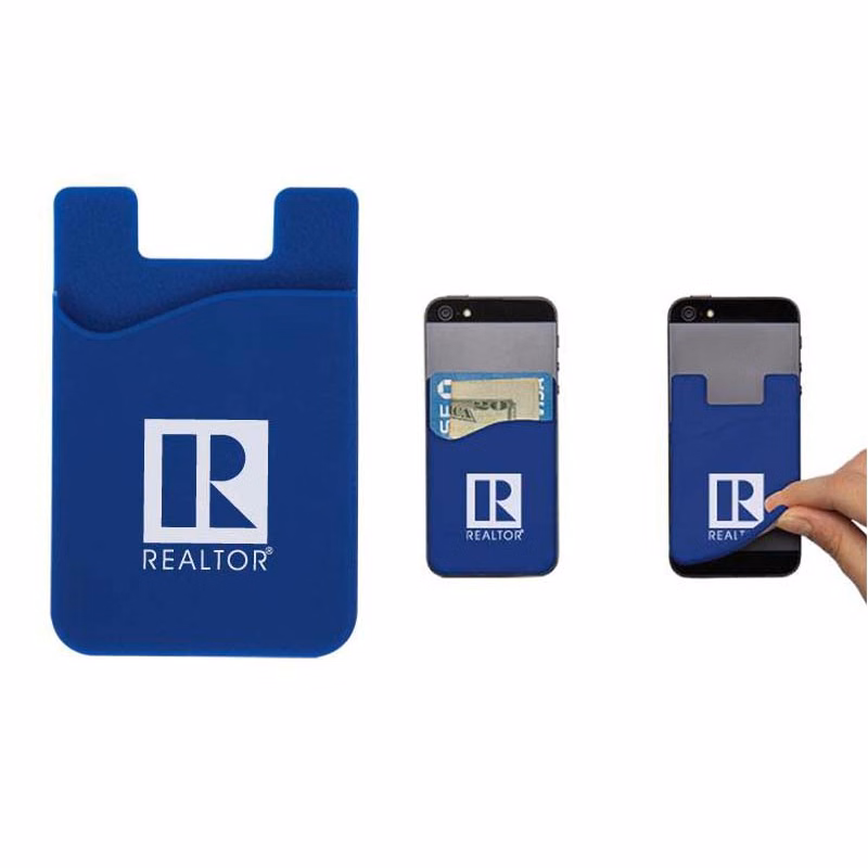 Silicone Phone Wallet with Single Pocket Holder