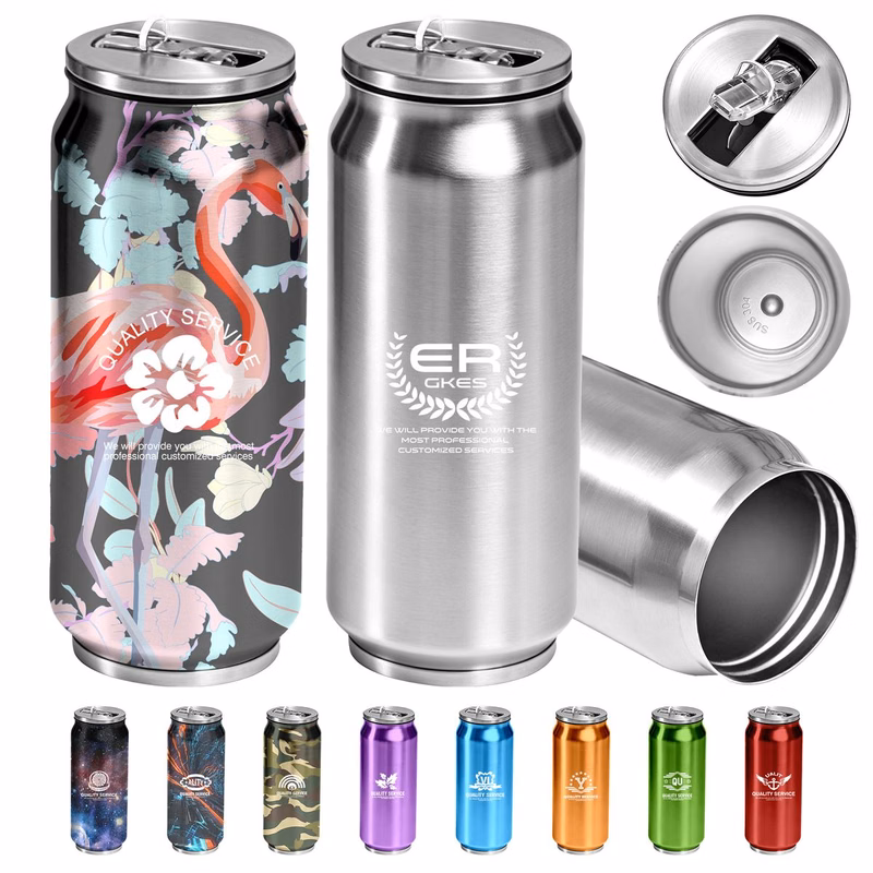 One-Click Opening Of Stainless Steel Water Bottle