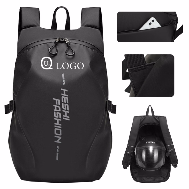 Portable Fashion Helmet Backpack