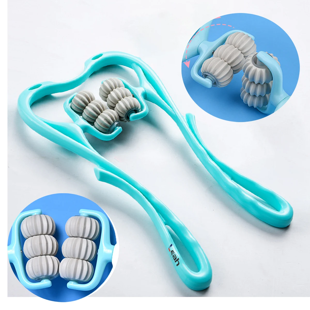 Multifunctional Six Wheel Cervical Massager 1