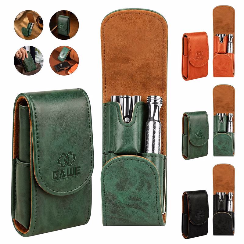 Portable Magnetic Shaver Storage Bag Protective Box