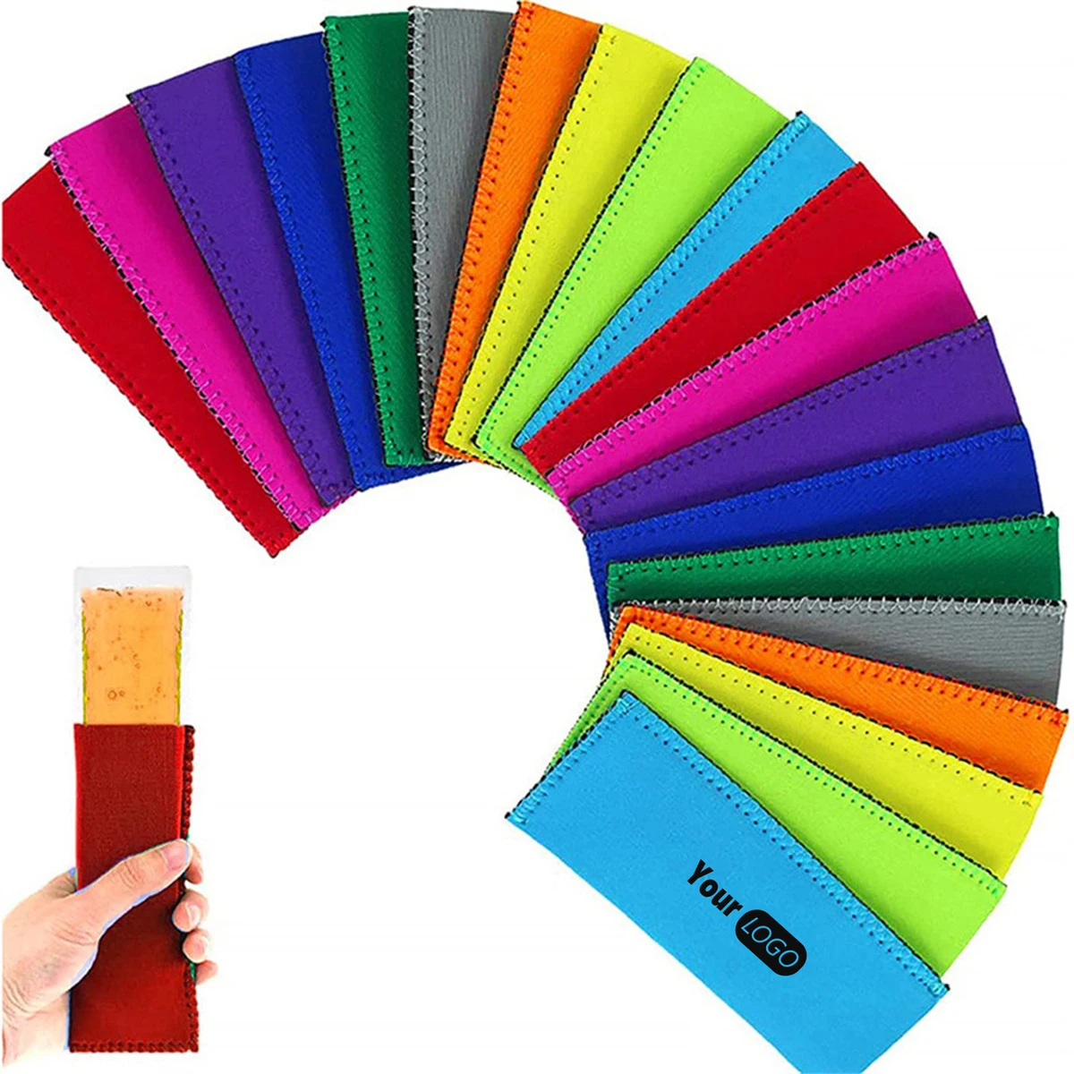 Neoprene Stylish And Functional Ice Pop Sleeves For Summer Fun 1