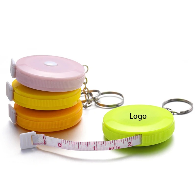 60 Inch Soft Round Tape Measure with Keychain 1