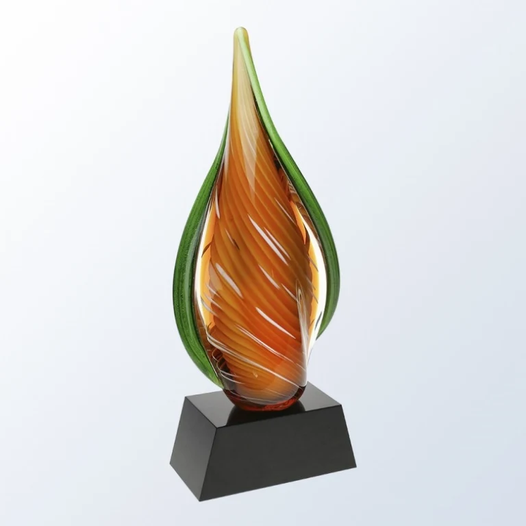 Orange Creamsicle Award w/Black Base Award 1