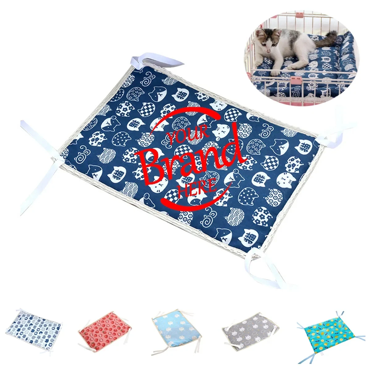 Pet Mat Pads With Ties 1