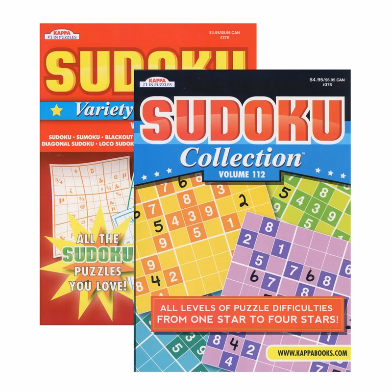 Sudoku Puzzle Books - Two Titles