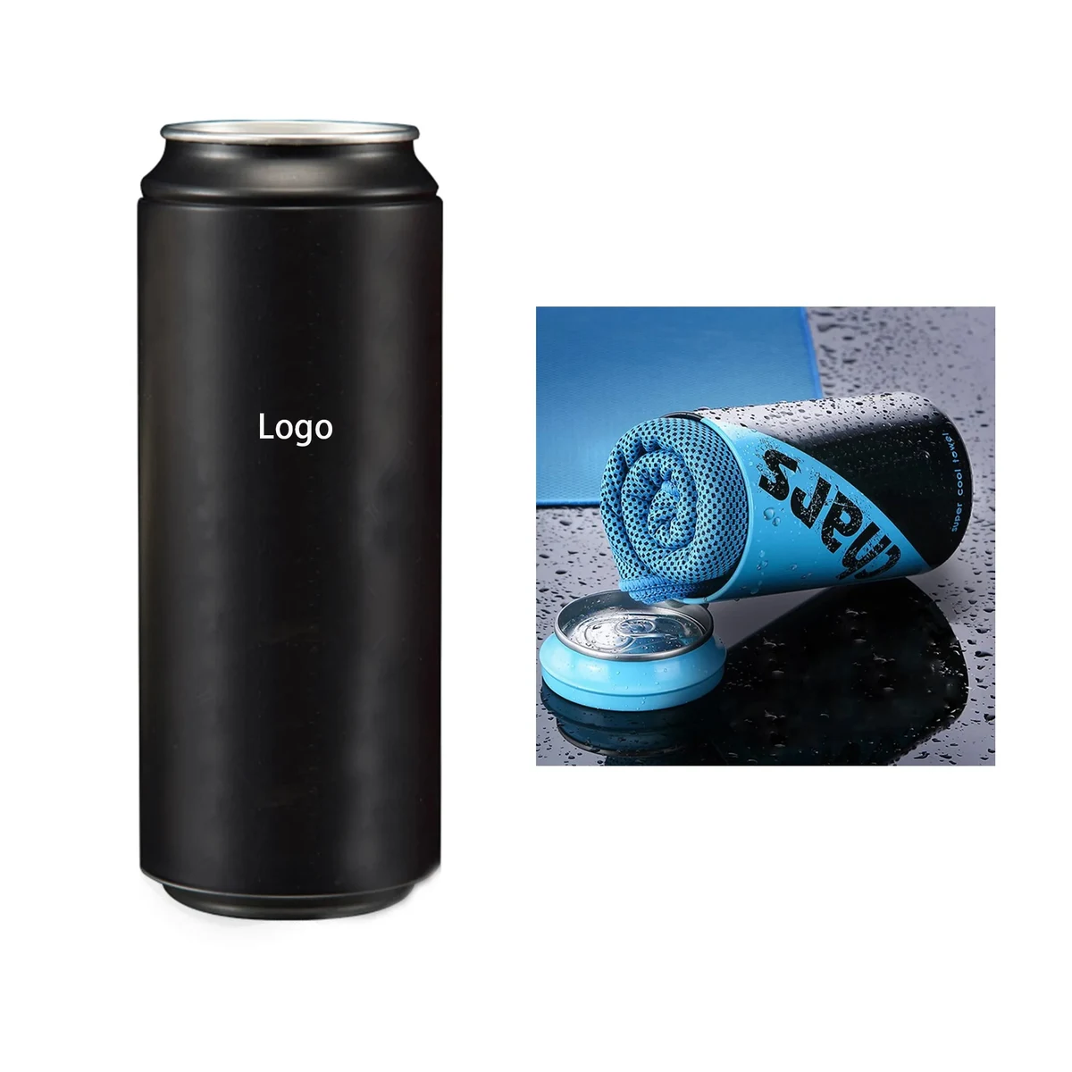 Tinplate Cold Towel Tin Can Gift Jar 1