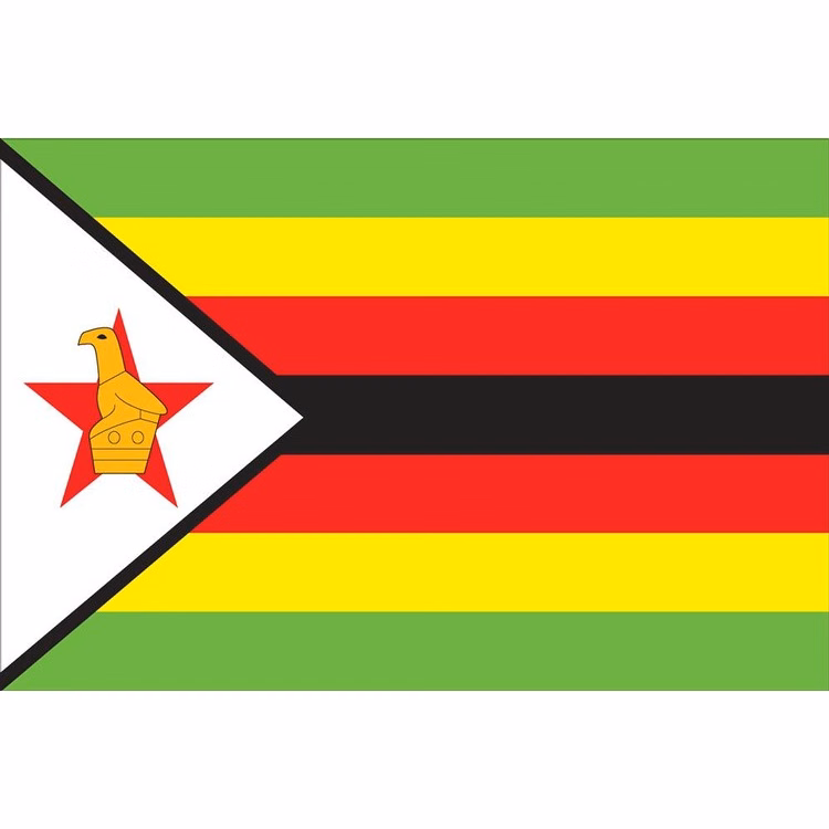 Zimbabwe Flag - 2' x 3' - Nylon