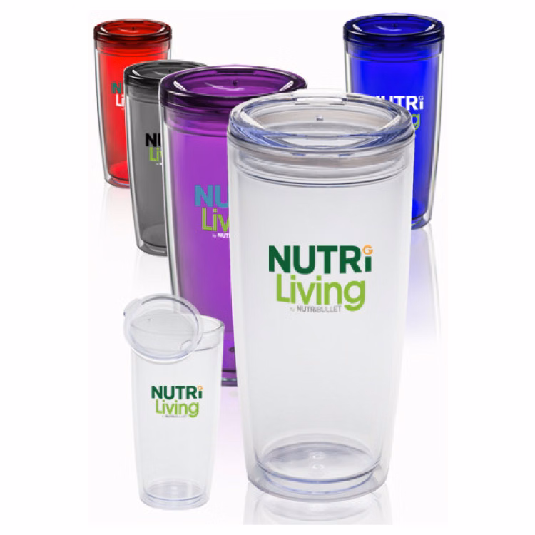 21 oz. Translucent Plastic Tumbler - BPA Free