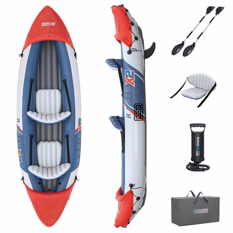 Inflatable Kayak Compact Storage Epic Journeys Ahead