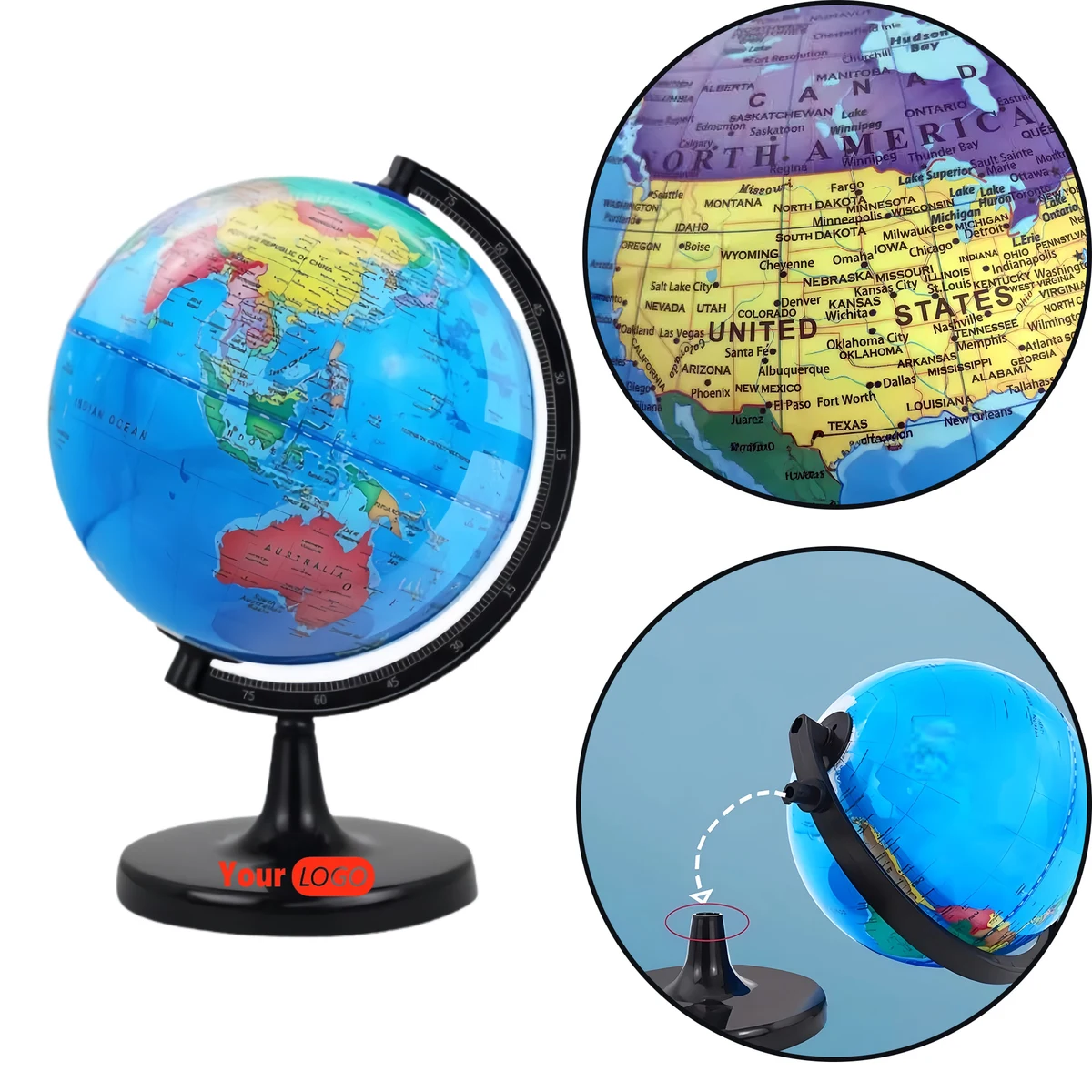Clear English Student Globe Geography 1