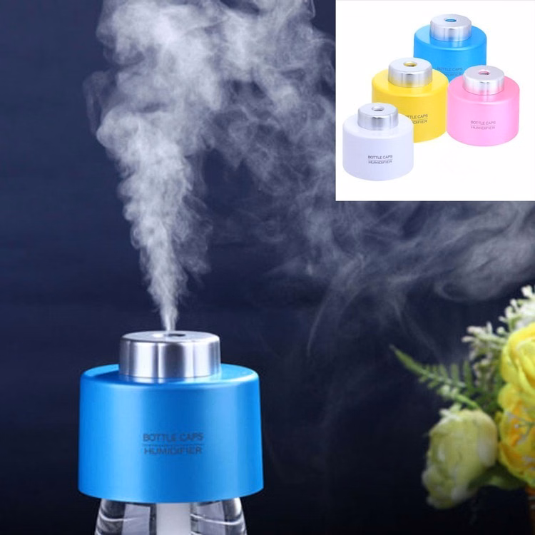 iBank ® Portable Bottle Cap Air Humidifier with USB Cable
