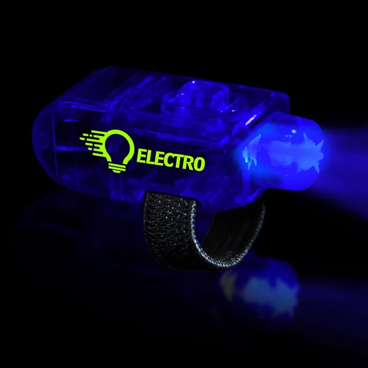 Blue LED Finger Light Ring 1
