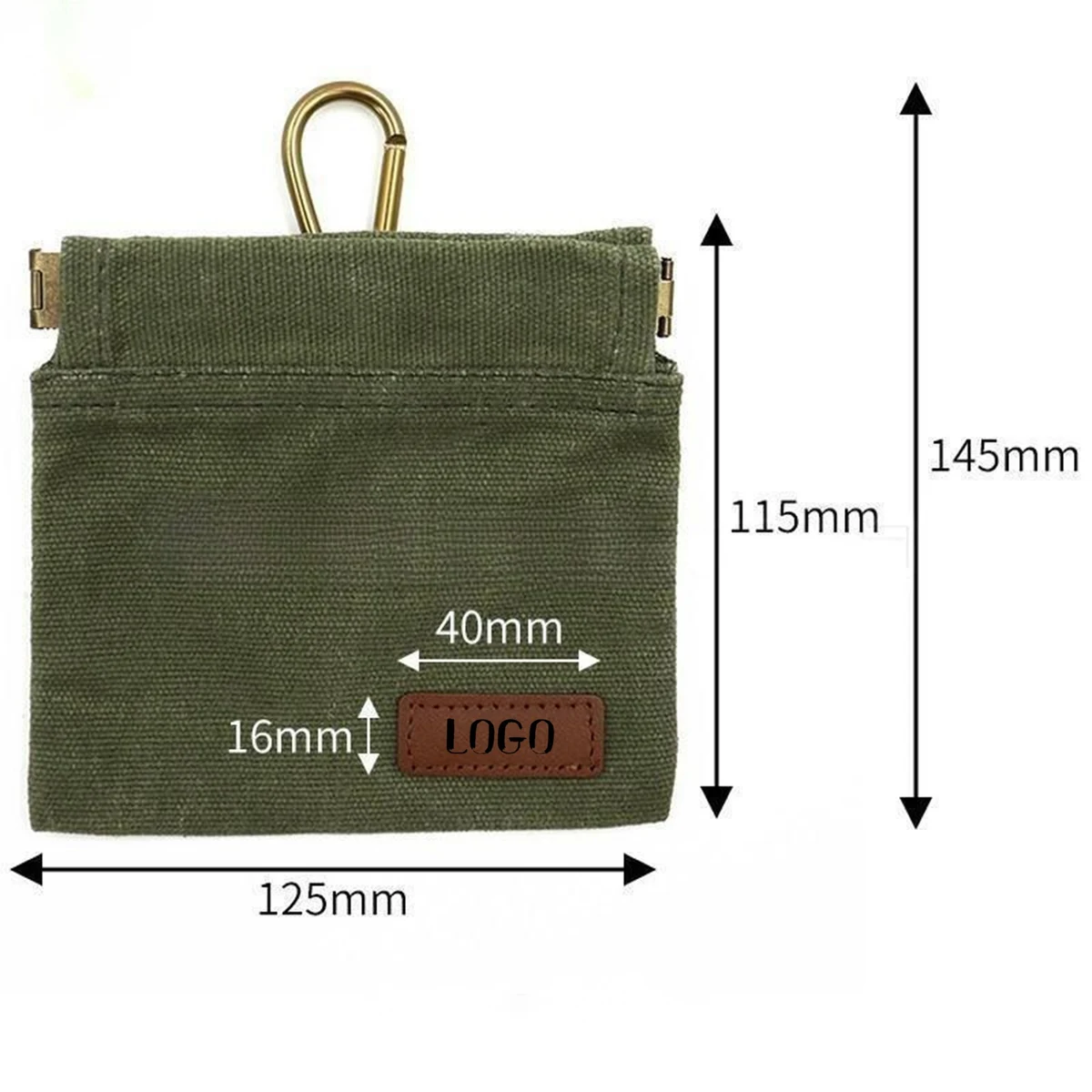 Self-Closing Pet Treat Bag Dog Training Pouch 1