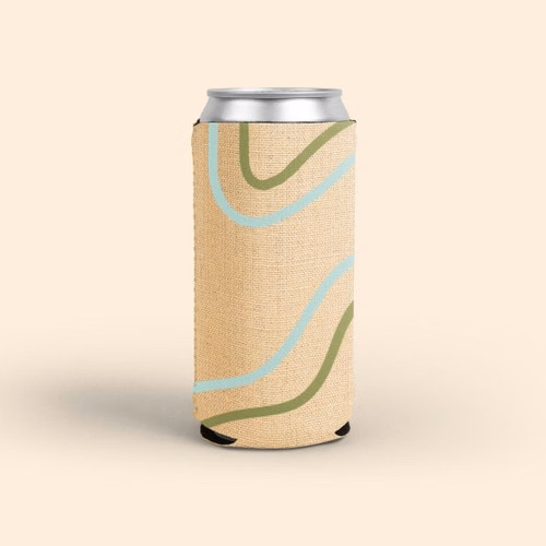 32 OZ KOLDER KADDY - BURLAP NEOPRENE