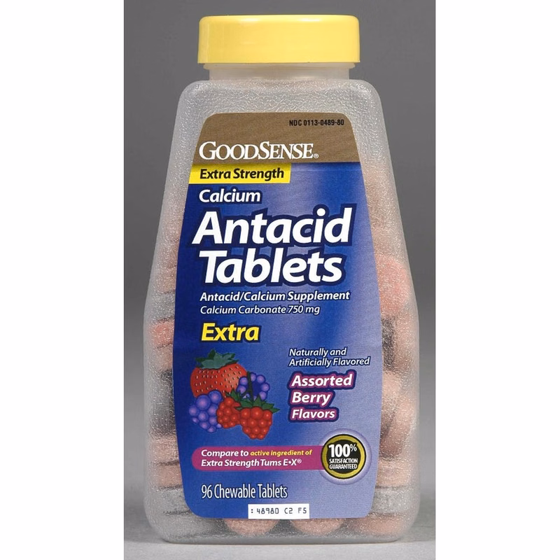 Antacid Tablets - Berry Flavor Extra Strength