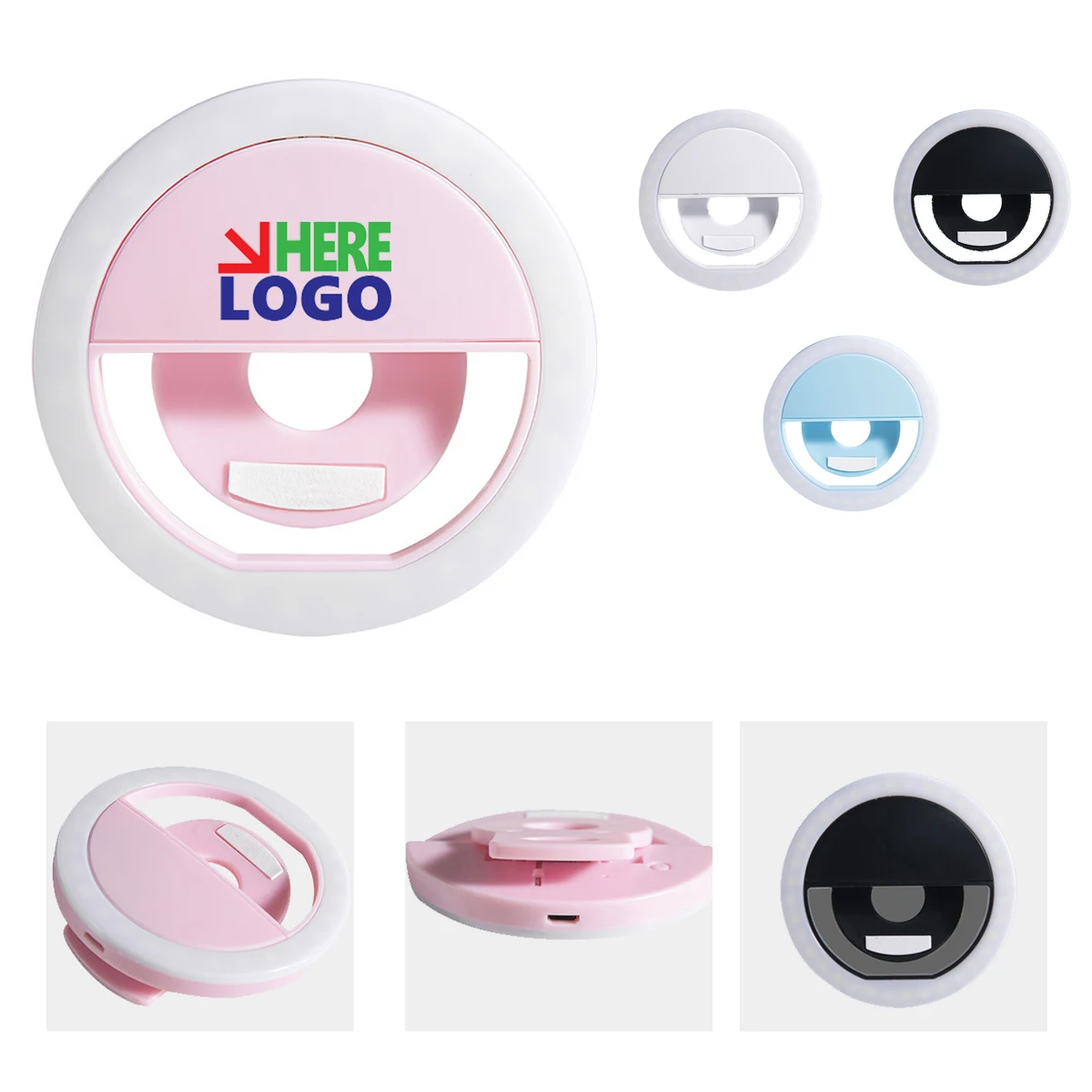 Rechargeable Clip-on LED Ring Fill Light 1