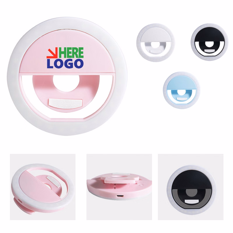 Rechargeable Clip-on LED Ring Fill Light