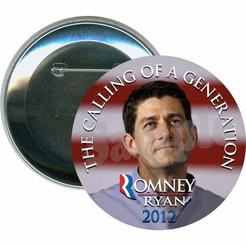 Paul Ryan, The Calling of a Generation, Political Button