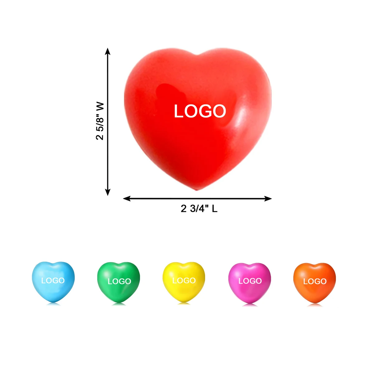 Heart Shape Stress Balls 1