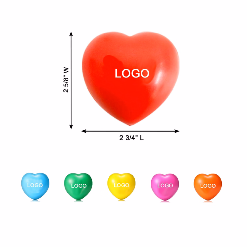 Heart Shape Stress Balls